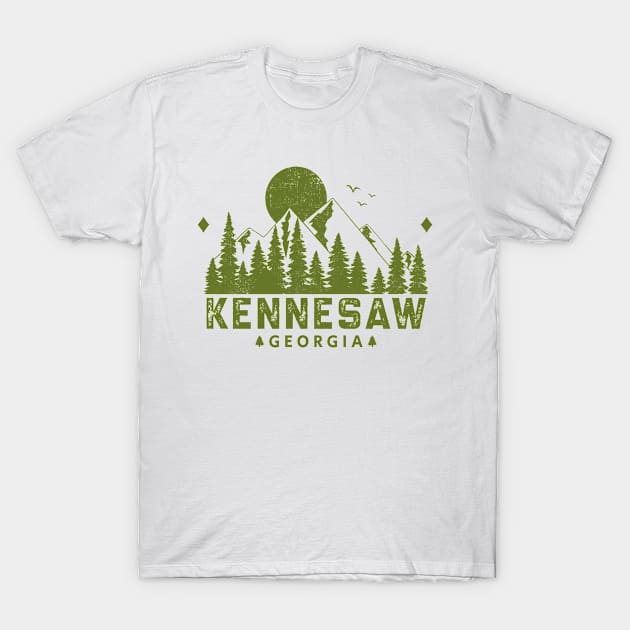 Kennesaw Georgia Mountain Sight T-Shirt by HomeSpirit